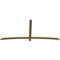 Ekena Millwork Bellingham Timber Gable Bracket, Western Red Cedar, 96"W x 44"H x 1 1/2"D x 3 1/2"F, 11/12 Pitch GBW096X44X0204BEL00SWR - alternate 3